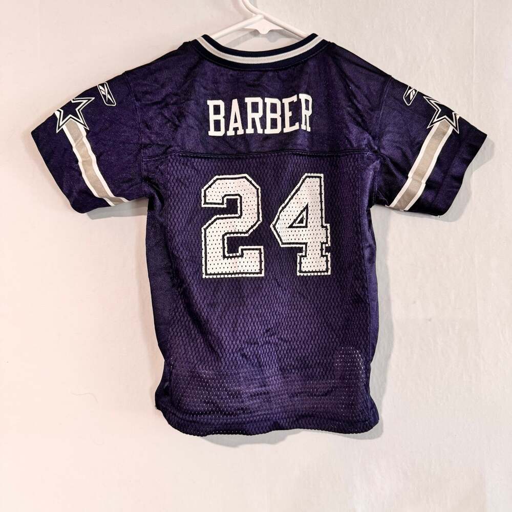 Reebok Dallas Cowboys Marion Barber #24 NFL Football Jersey kids - Picture 4 of 4